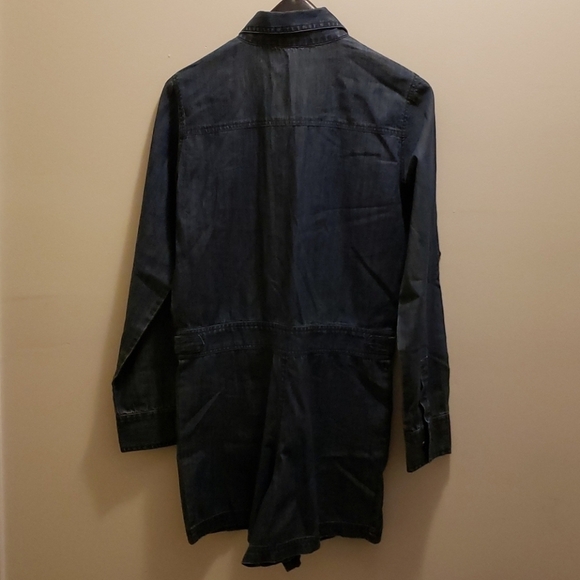 Spoon Jeans Long Sleeve Denim Safari Romper - Picture 7 of 8